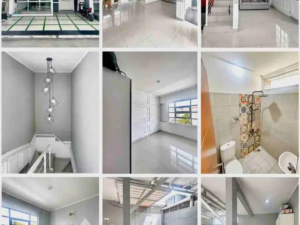 rumah 2lantai siap huni di cluster paradise regency parakaan saat antapani bandung