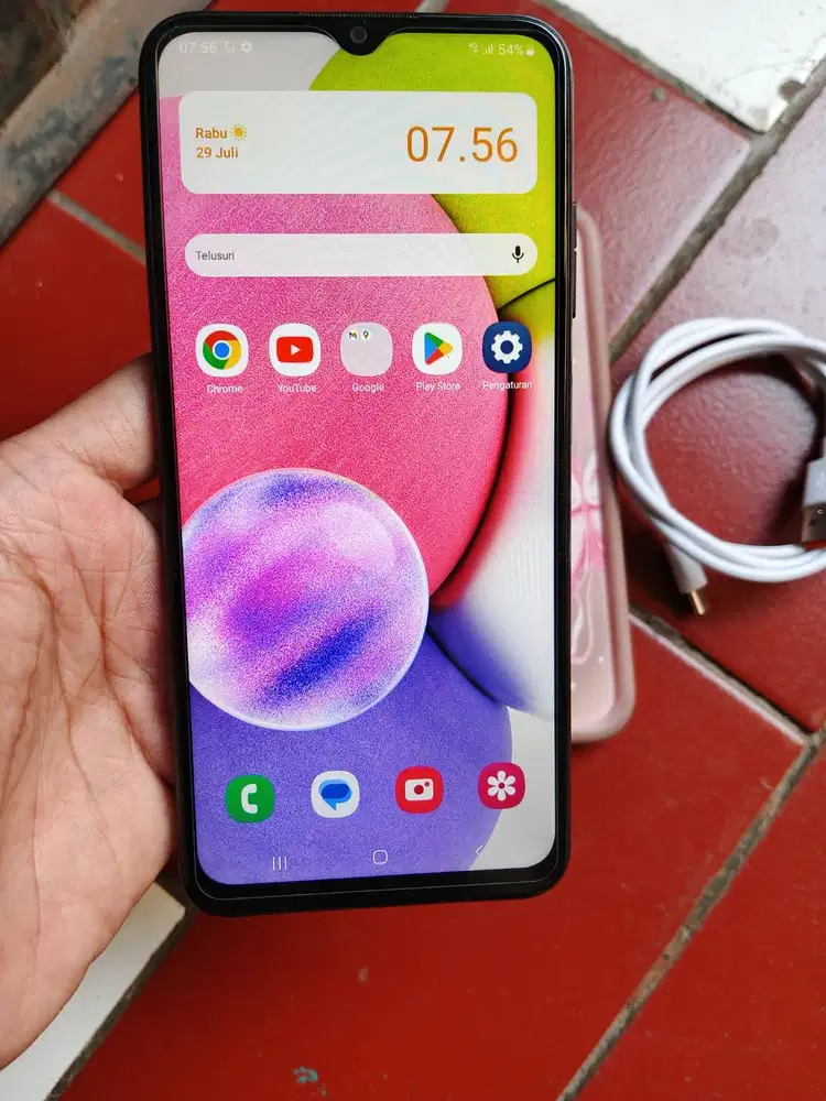 Samsung a03s 4+4/64 type c