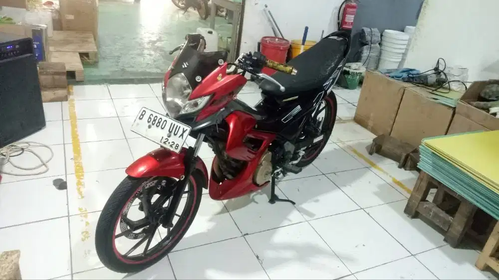Satria fu 2011 tinggal pencet cepatt
