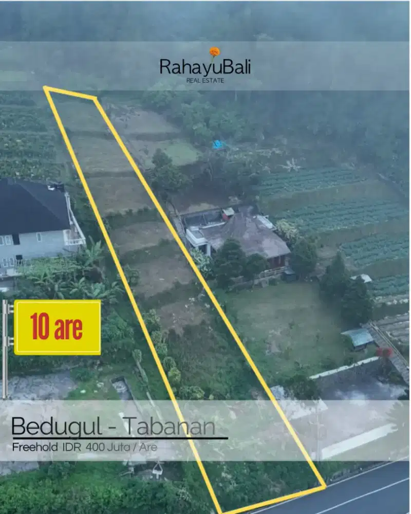 Premium land in Bedugul