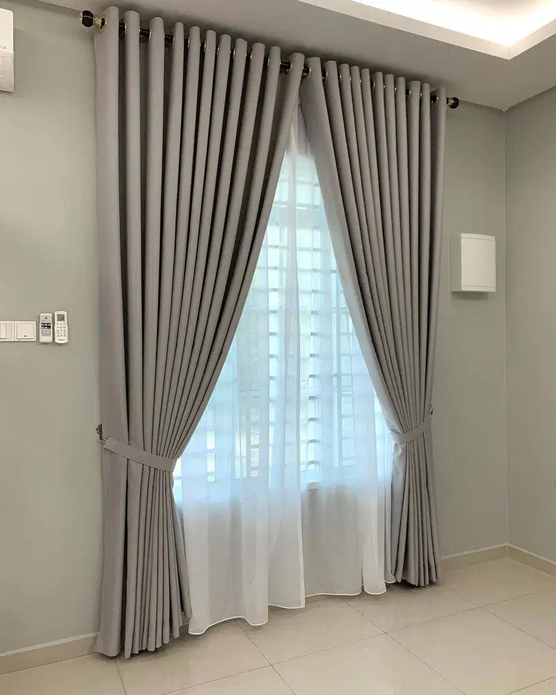 Beli Tirai Gorden Jendela Gordyn Mewah Hordeng Terbaru Murah