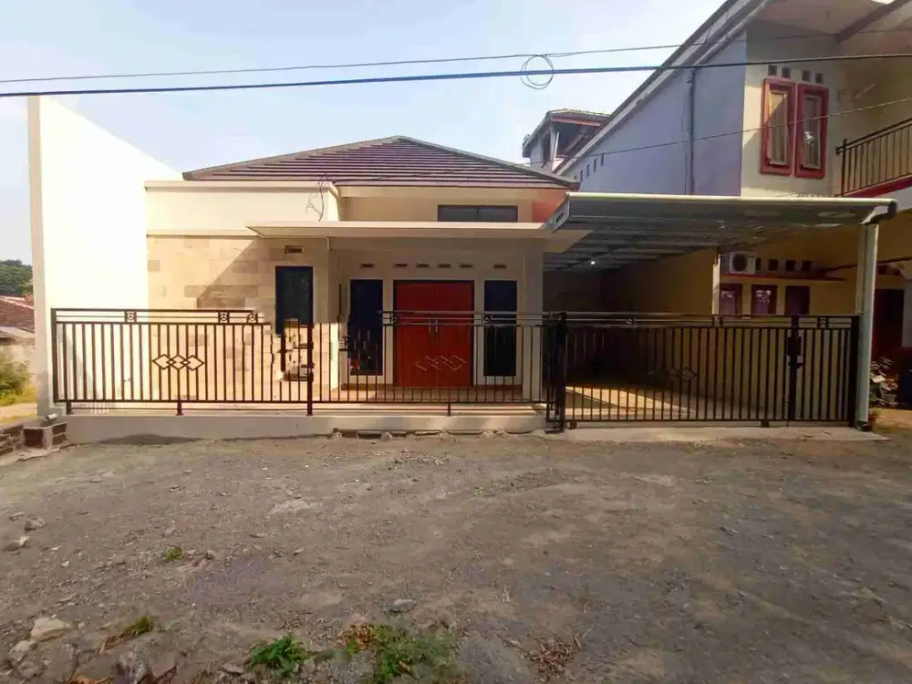 disewakan rumah minimalis khusus muslim bangunan baru strategis area barat pemda sleman