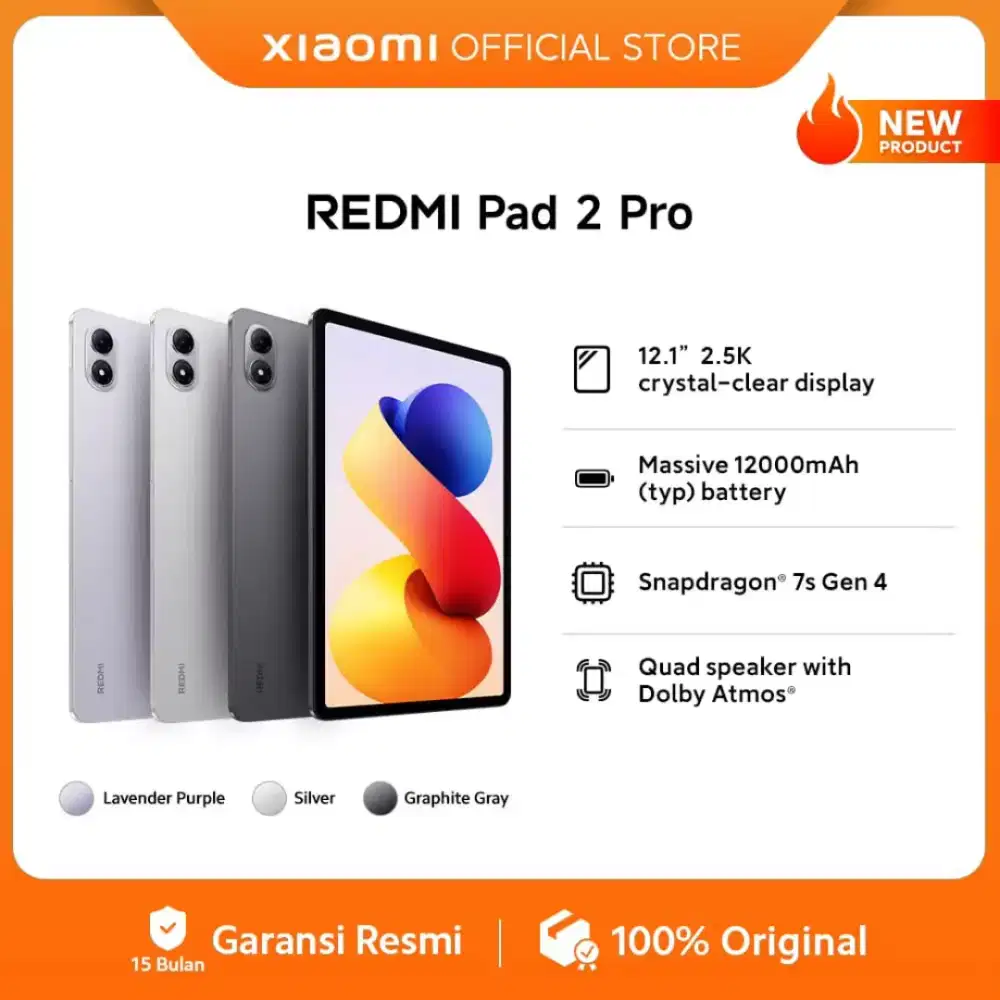 Xiomi Redmi Ped 2 Pro (8/256) Segel Box
