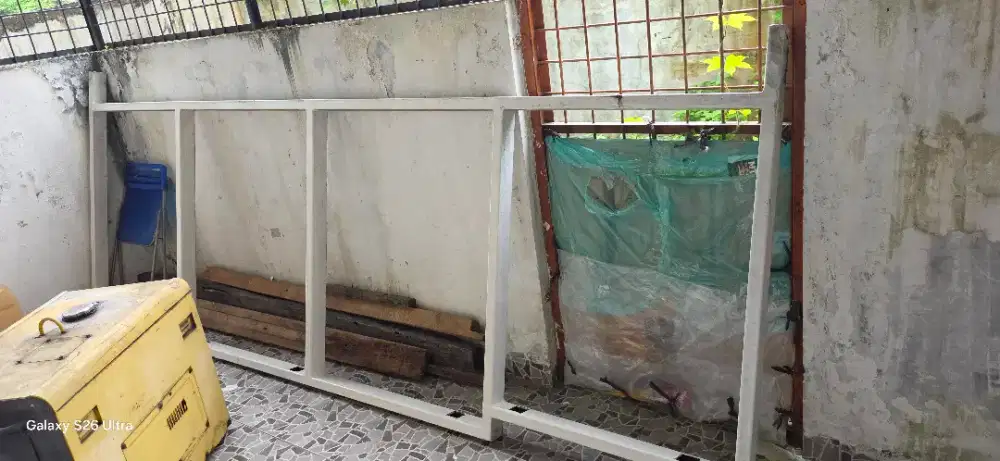 RANGKA BESI CANOPY KANOPI TERAS RUMAH