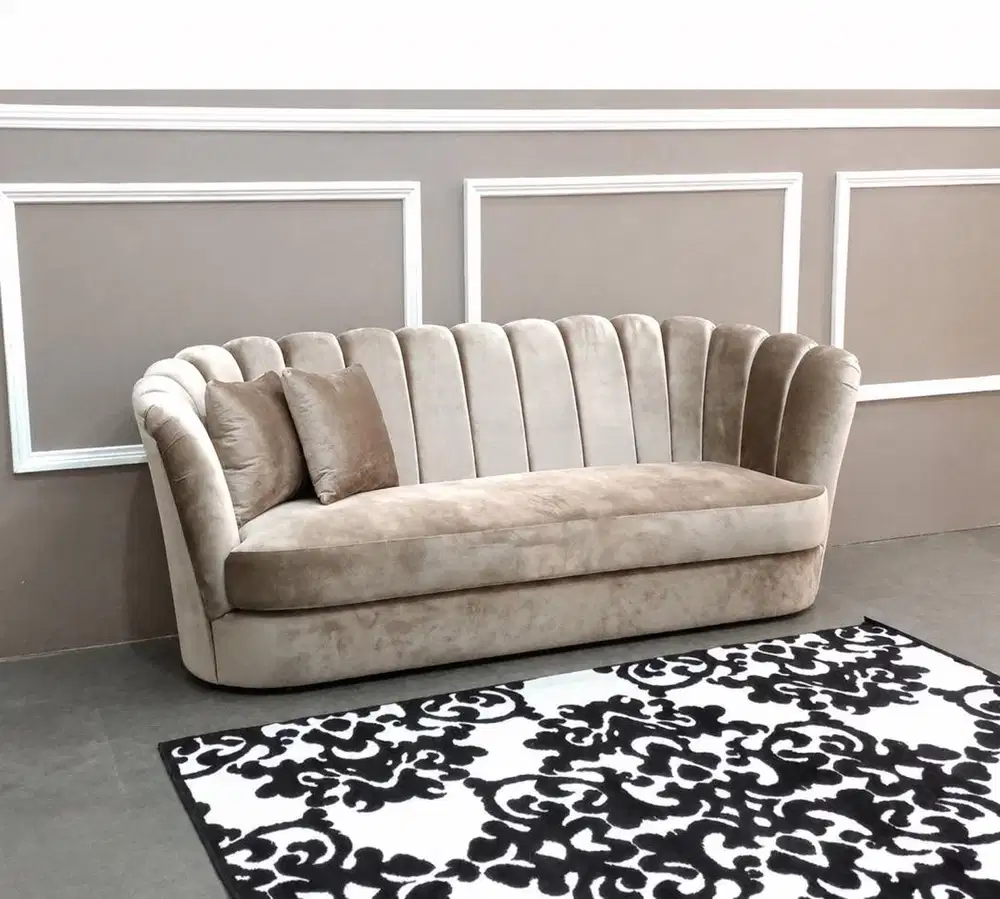 Jual Sofa  Duduk Velvet Premium Like New