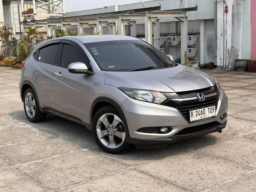 ‼️km low‼️dp10jt Honda HRV E CVT silver 2017 2016 2018