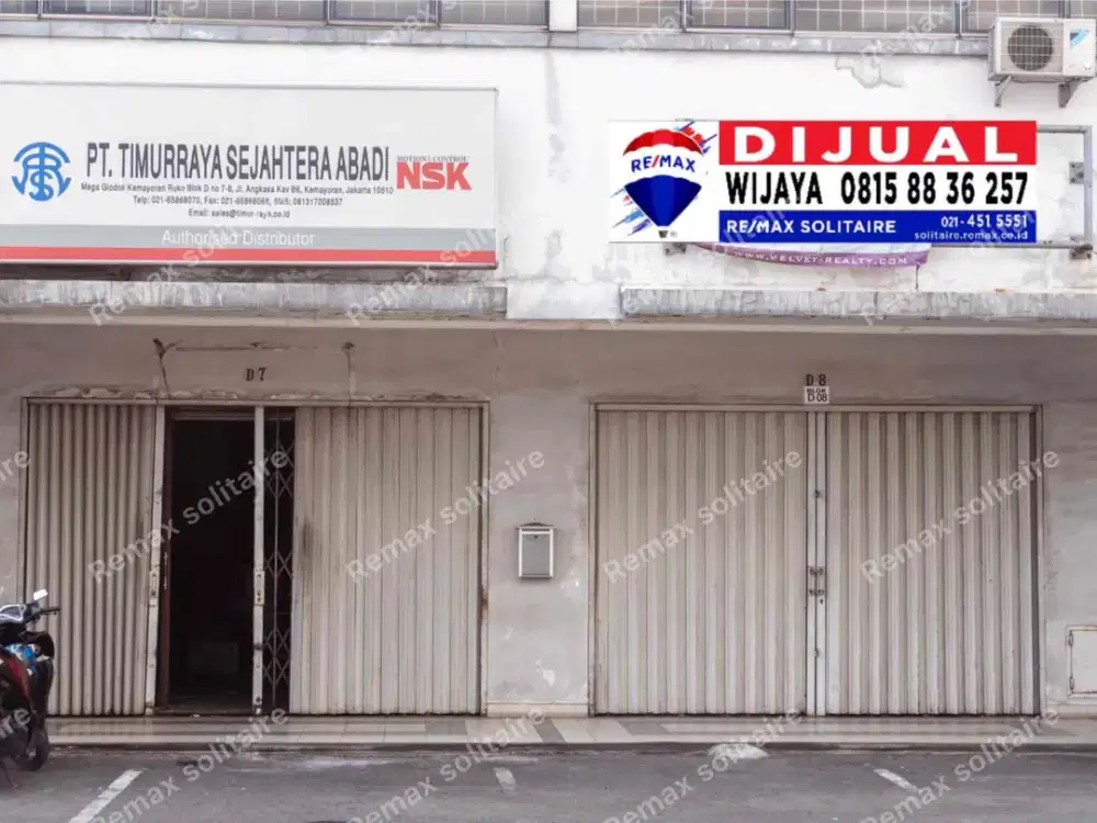 Dijual cepat ruko gandeng mgk Kemayoran