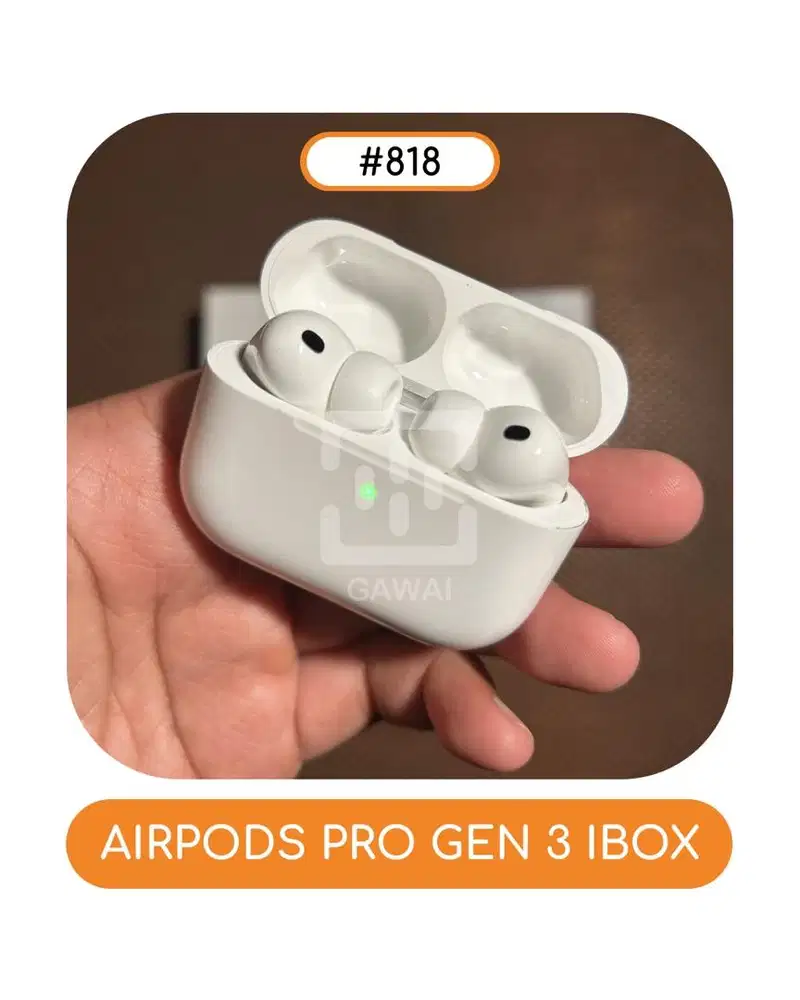 #818 Airpods Pro Gen 3 Ibox Garansi 12 July 2027