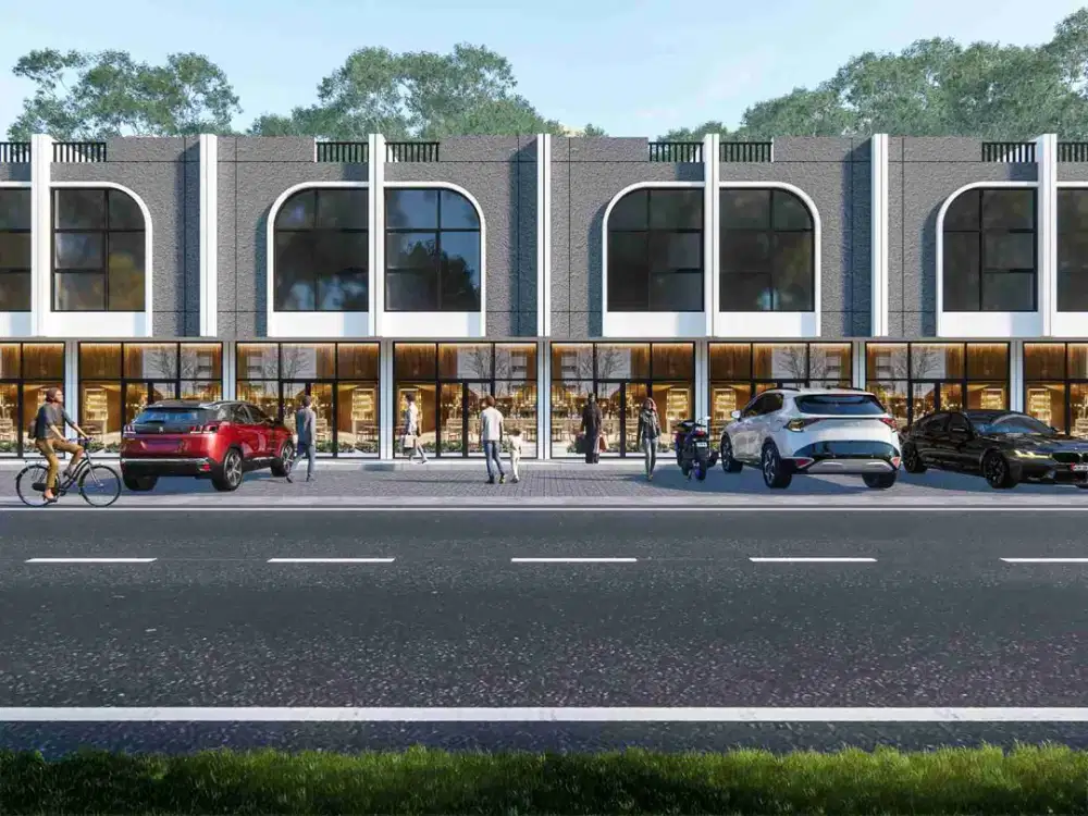 Ruko 2 lantai harga 1 Milyar pinggir jalan utama di Bekasi kota