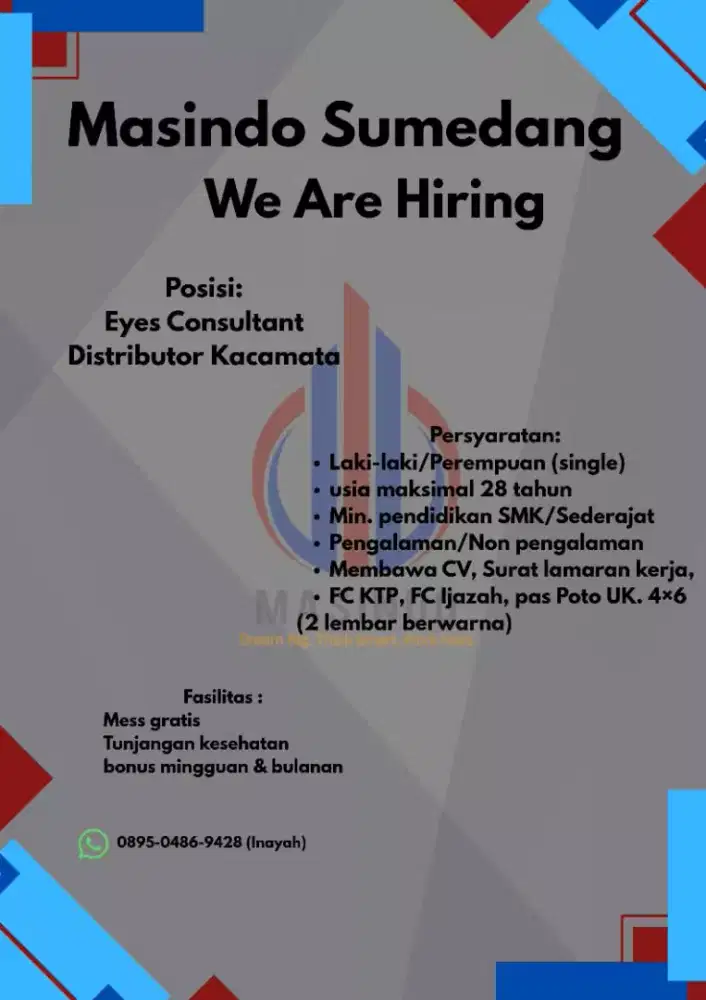 Petugas cek mata