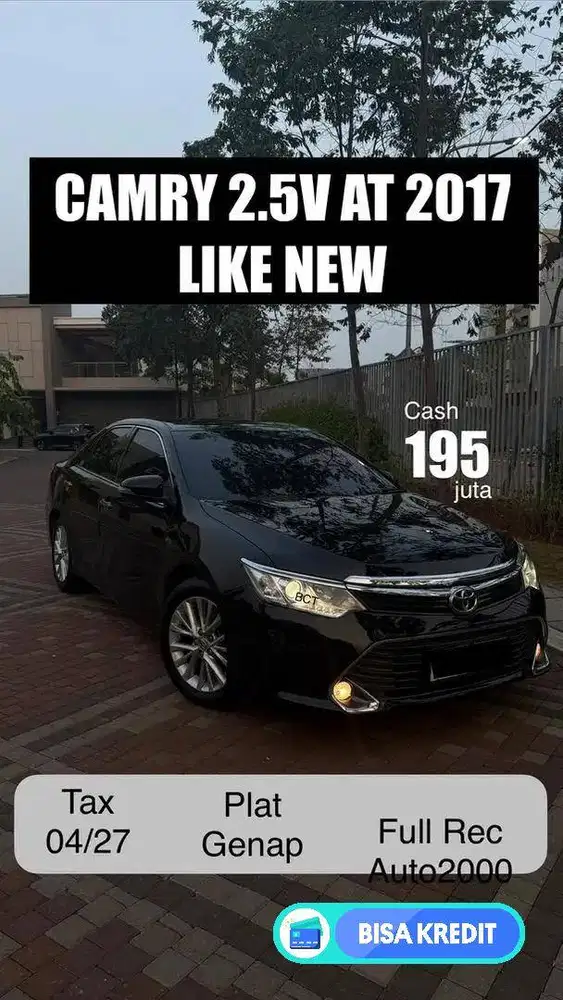 Collector Item Camry 2.5V 2017 Low KM Record