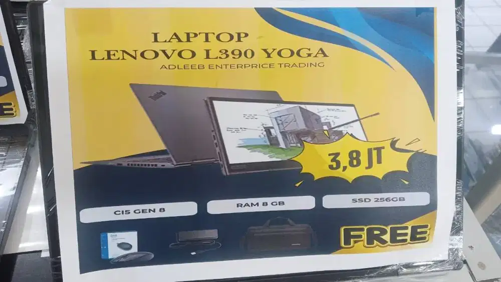 Laptop lenovo L390 yoga