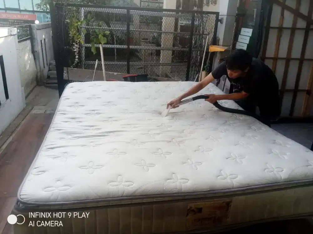 Cuci sofa kasur springbed jokmobil dan karpet