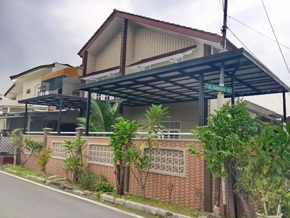 Kanopi rangka besi hollo galvanis