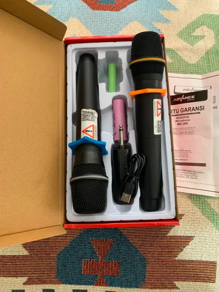 Mic Karaoke Advance 208 Wireless