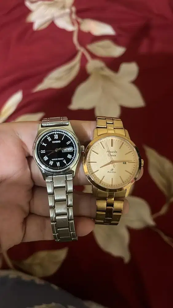 JAM TANGAN ALEXANDER C DAN CASIO