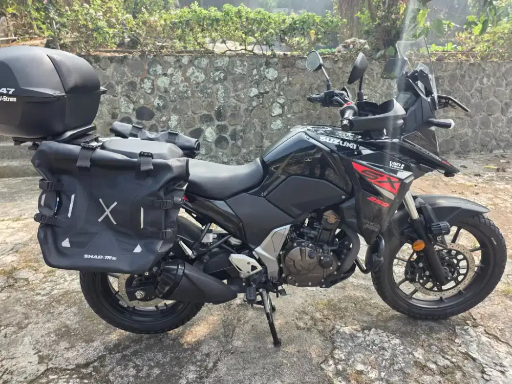 SUZUKI V-STROM 250 SX Hitam Siap Touring