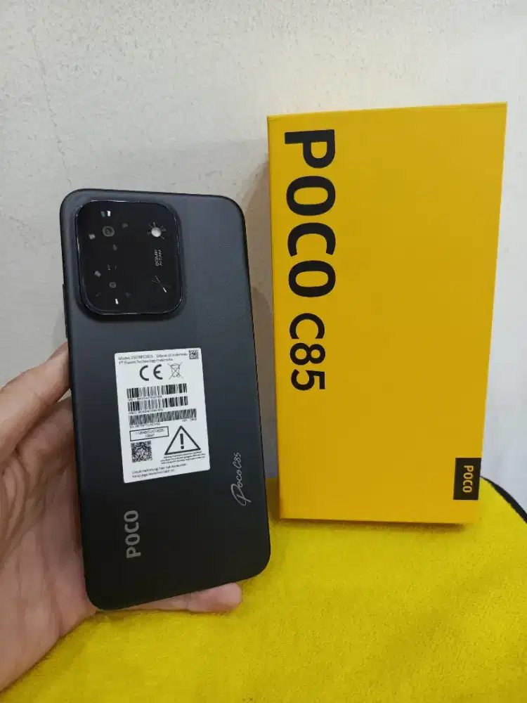 Xiaomi Poco C85 6/128 Open Box, Garansi Panjang, Mulus Seperti Baru