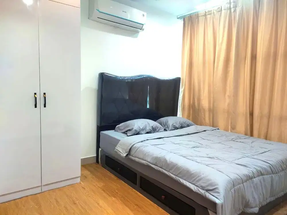 Dijual Apartment Cbd Emporium Pluit, Lb.63m2, Full Furnished, Harga : 1.9M Nego