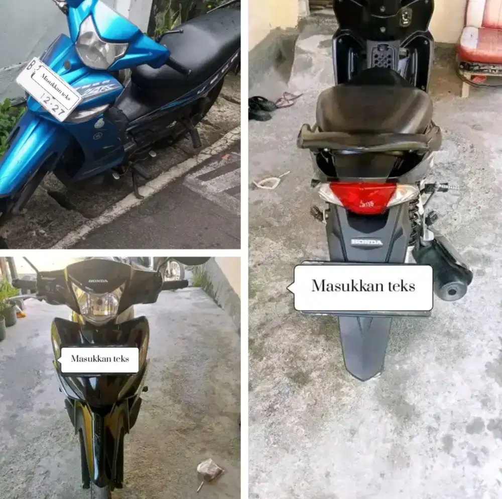 Honda Revo Fit Th 2018& Yamaha Vega Zr Th 2012