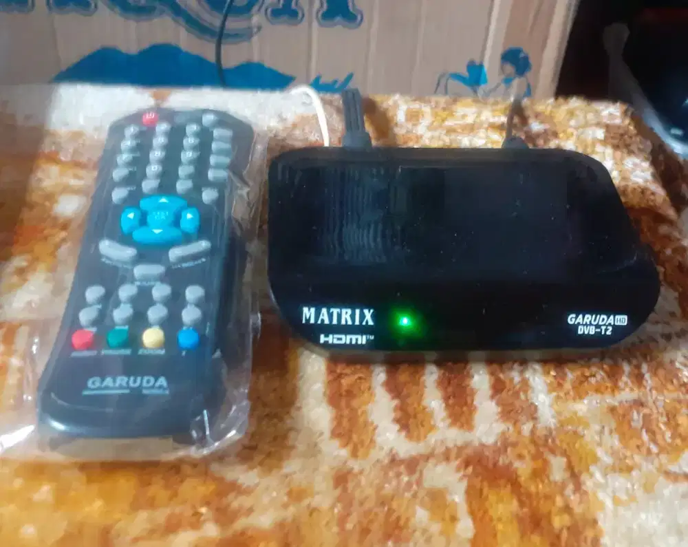 Set Top Box (STB) MATRIX - GARUDA DVB-T2 - Bisa YOUTUBE