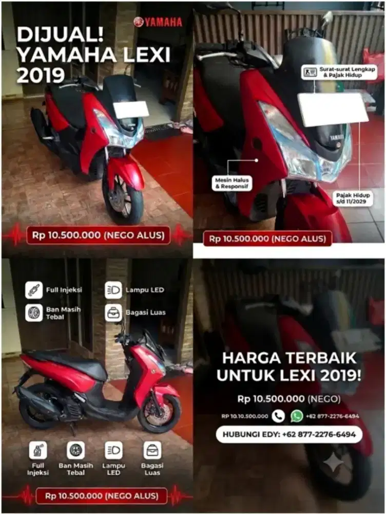 Yamaha Lexy 2019