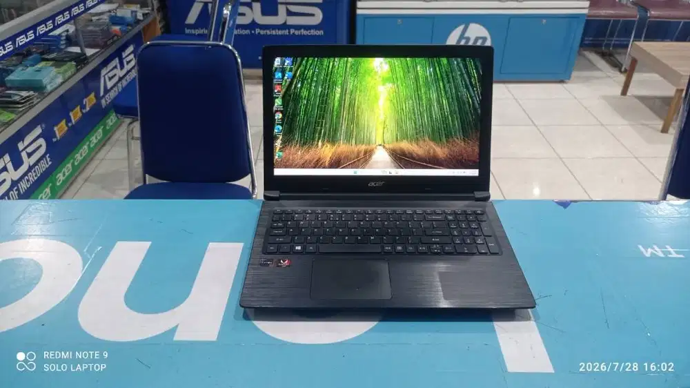 ACER A315 RYZEN 3 RAM 8GB SSD 256GB DESAIN/GRAFIS/GAME KINERJA CEPAT