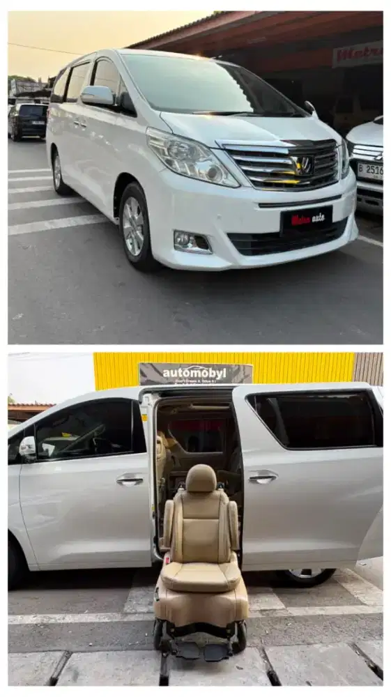 Toyota Alphard Welcab 2012 termurah