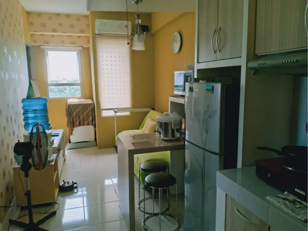 Disewakan bulanan apartemen puncak kertajaya 2 BR full furnish