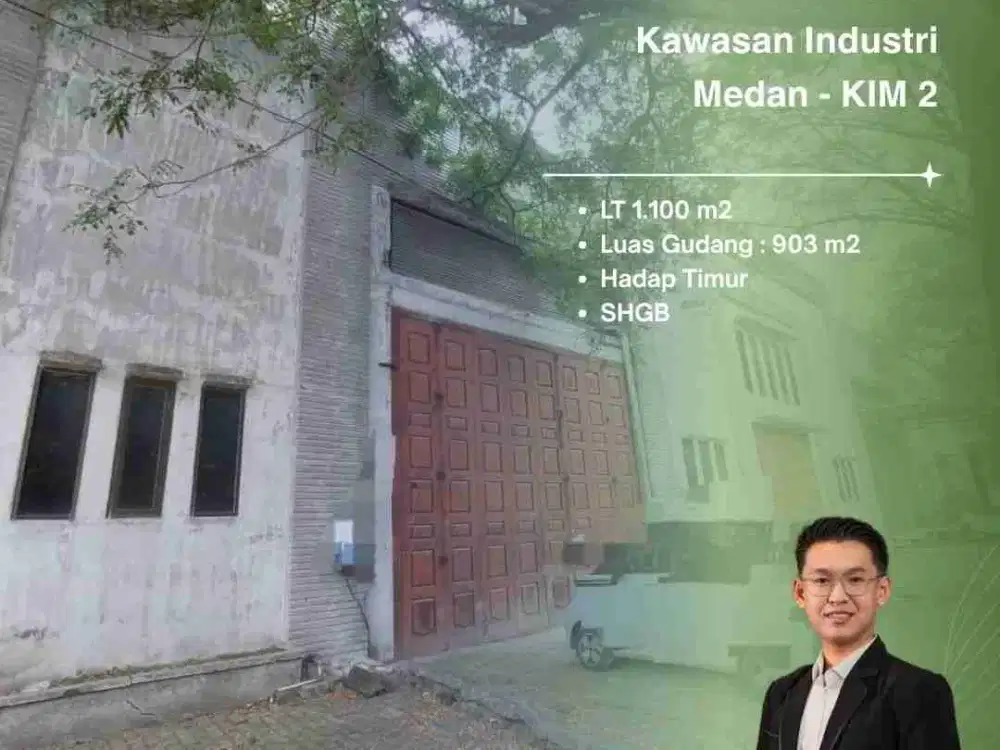 DIJUAL GUDANG DI KIM 2