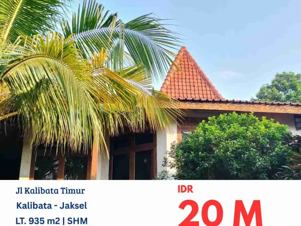 NVTDS0175 rumah hook artistik kayu modern di kalibata timur raya jakarta selatan