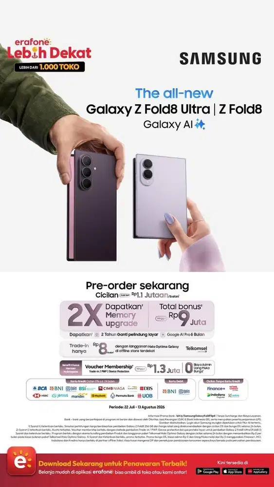 PO SAMSUNG GALAXY Z FOLD 8