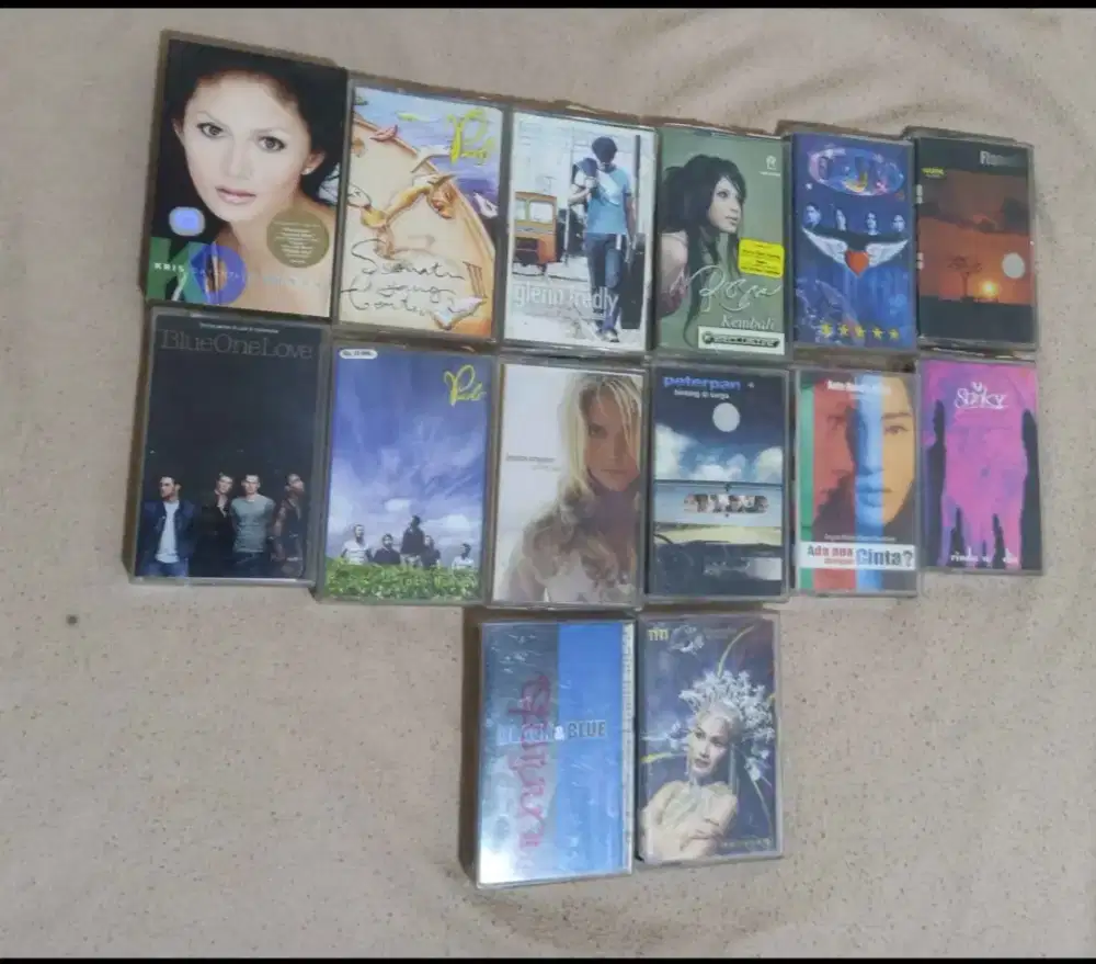 Kaset jadul 40 ribu per pcs