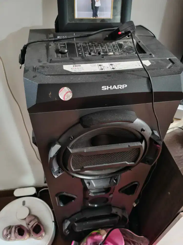 sharp speaker aktive subwofer mulus