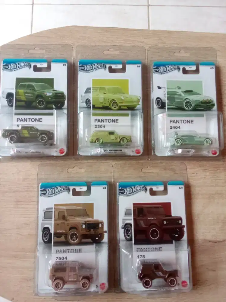 Hot Wheels Pantone 2026 Wave2 Set