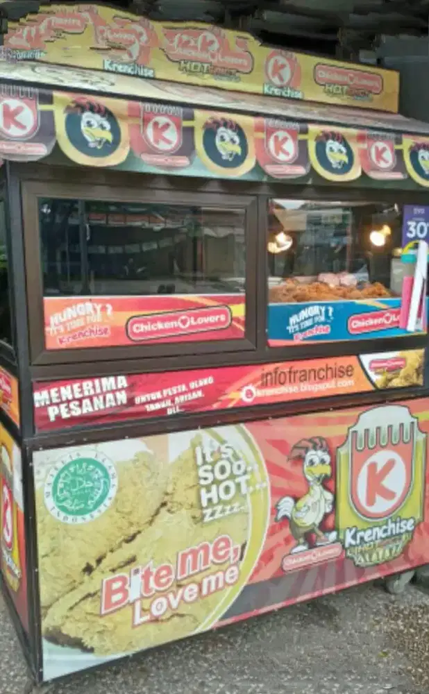 Gerobak chicken Krenchise