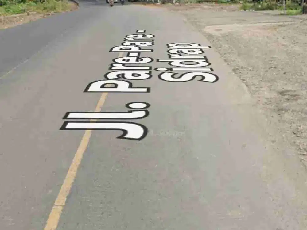 Dijual lokasi Poros jalan provinsi pare pare sidrap cocok peruntukan perumahan harga murah