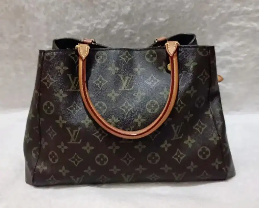 LV HANDBAG VINTAGE ORIGINAL 2005 GOOD CONDITION  KULIT ASLI NO COD