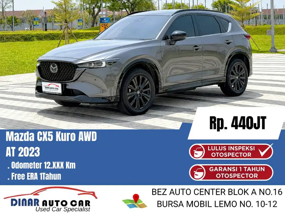 (12Rb) Mazda CX5 CX 5 Kuro AWD 2023 At Matic Full Ori *Dinar Auto*