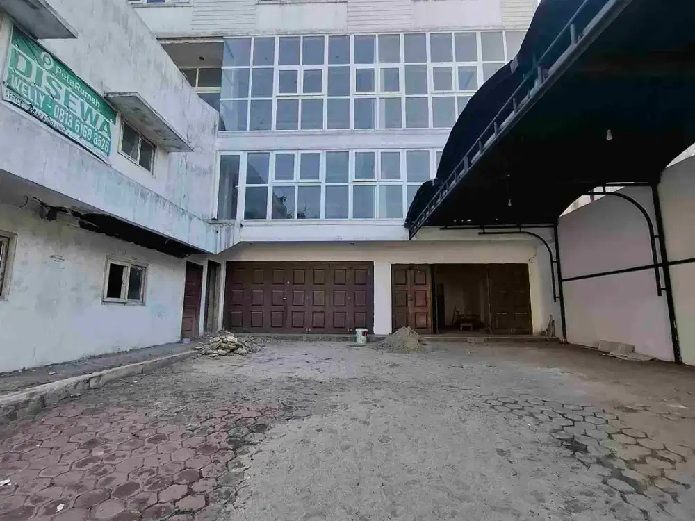 SEWA RUKO 5LT. COCOK UNTUK KANTOR KAWASAN GATOT SUBROTO MEDAN
