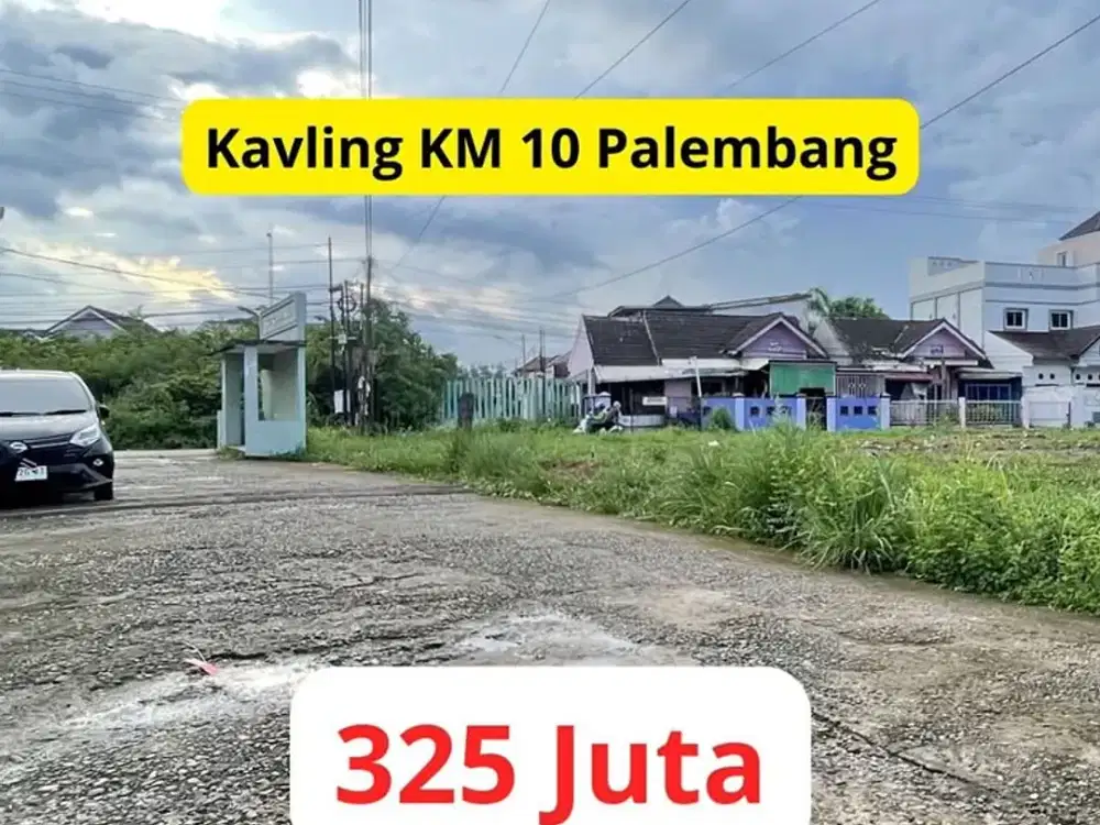 dijual tanah kavling strategis dekat Bandara sm2 palembang