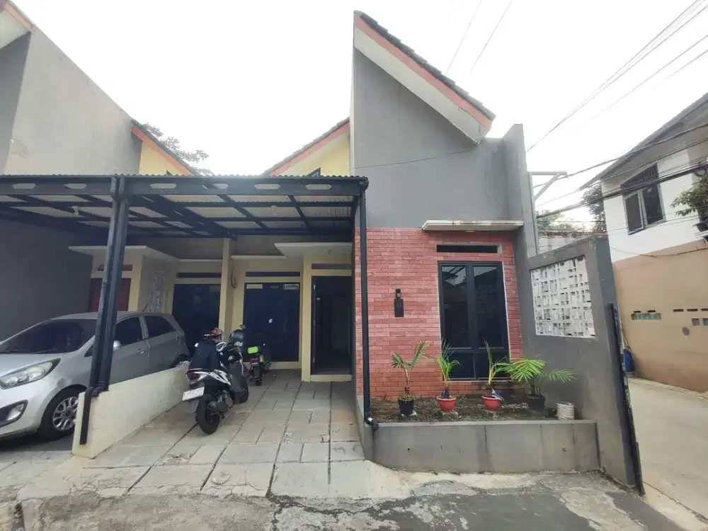 Rumah SHM Hadap Selatan 10 Mnt ke Cibinong City Dibantu KPR J-52959