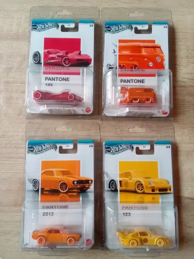 Hot Wheels Pantone 2026 Wave1 Set
