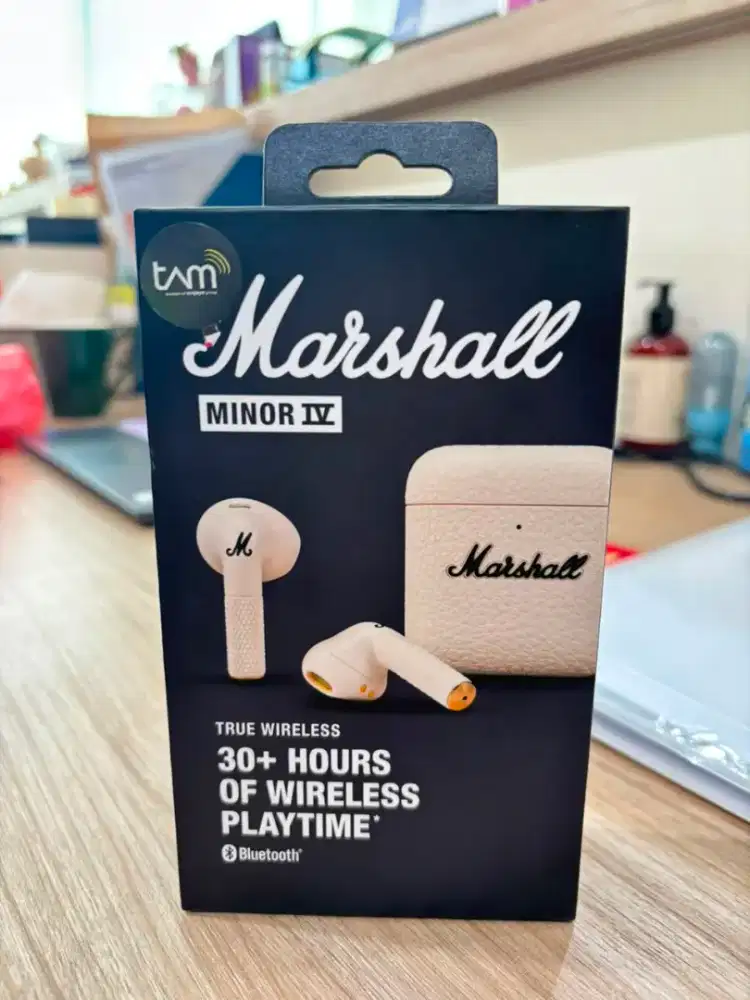 MARSHALL MINOR IV TWS - CREAM (NEW)