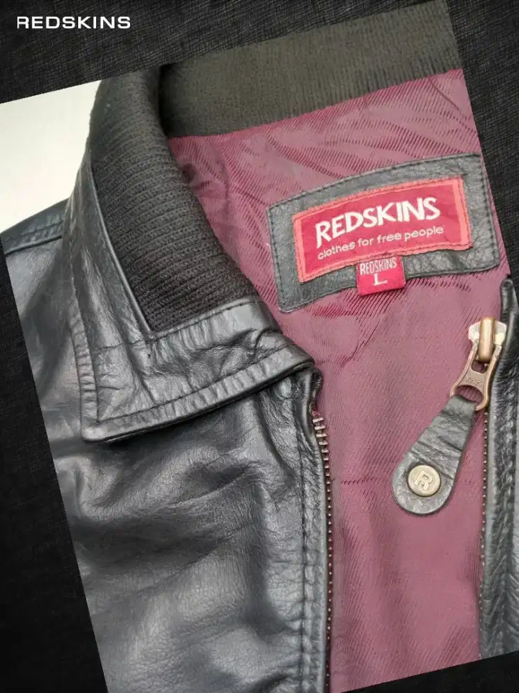 Vintage Redskins Leather Jacket