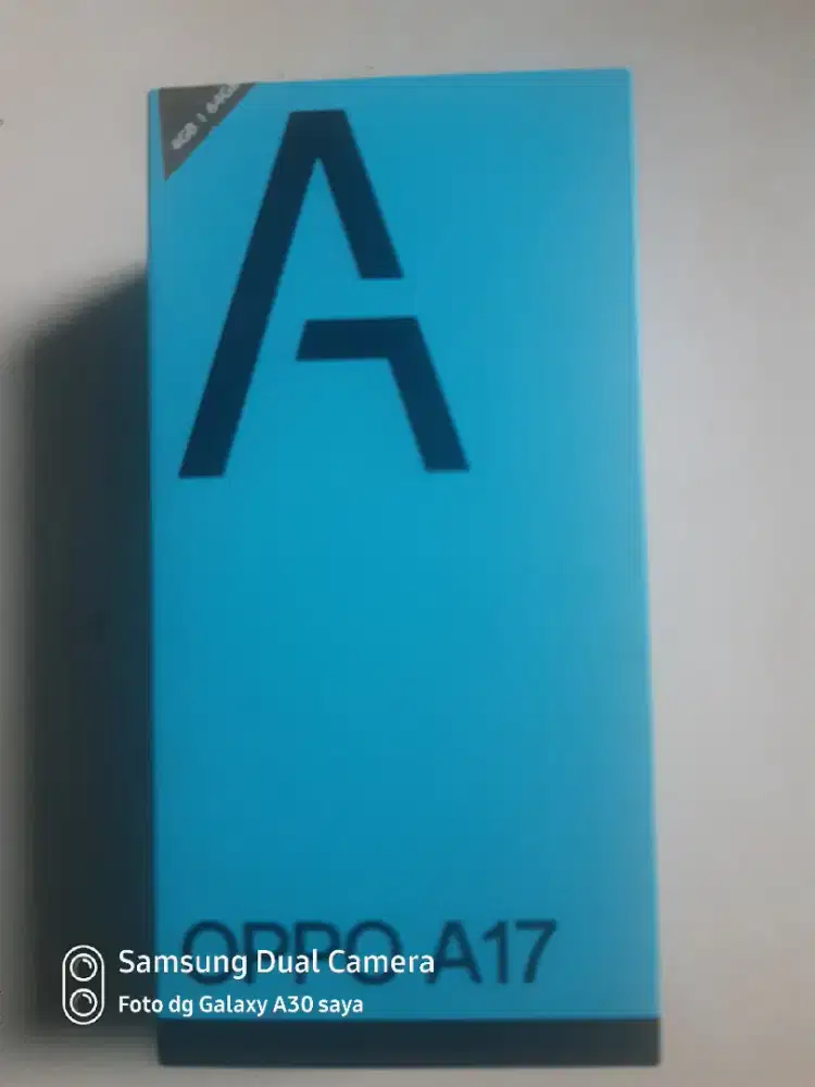 Jual cpt BU hp Oppo A17 bekas beli th 2024 di th2025 s.d 26 tdk pakai
