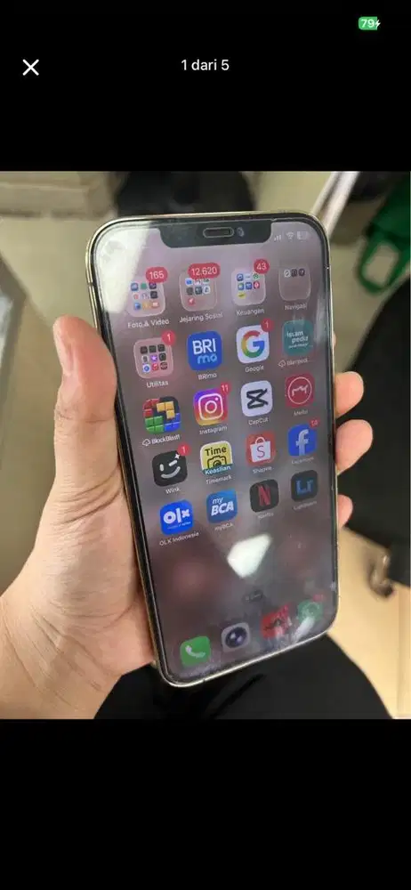 Iphone 12 promax  128gb resmi iBox PA/A