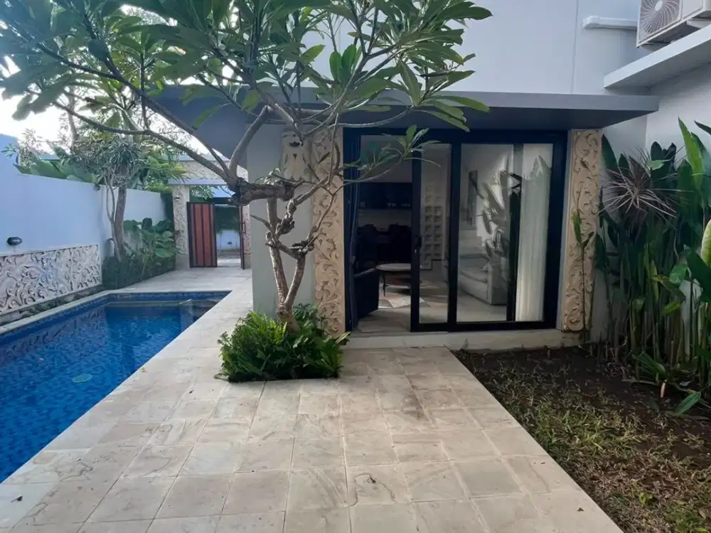 Modern & Low-Maintenance 3-Bedroom Villa with Pool in Prime Pungutan, Sanur
