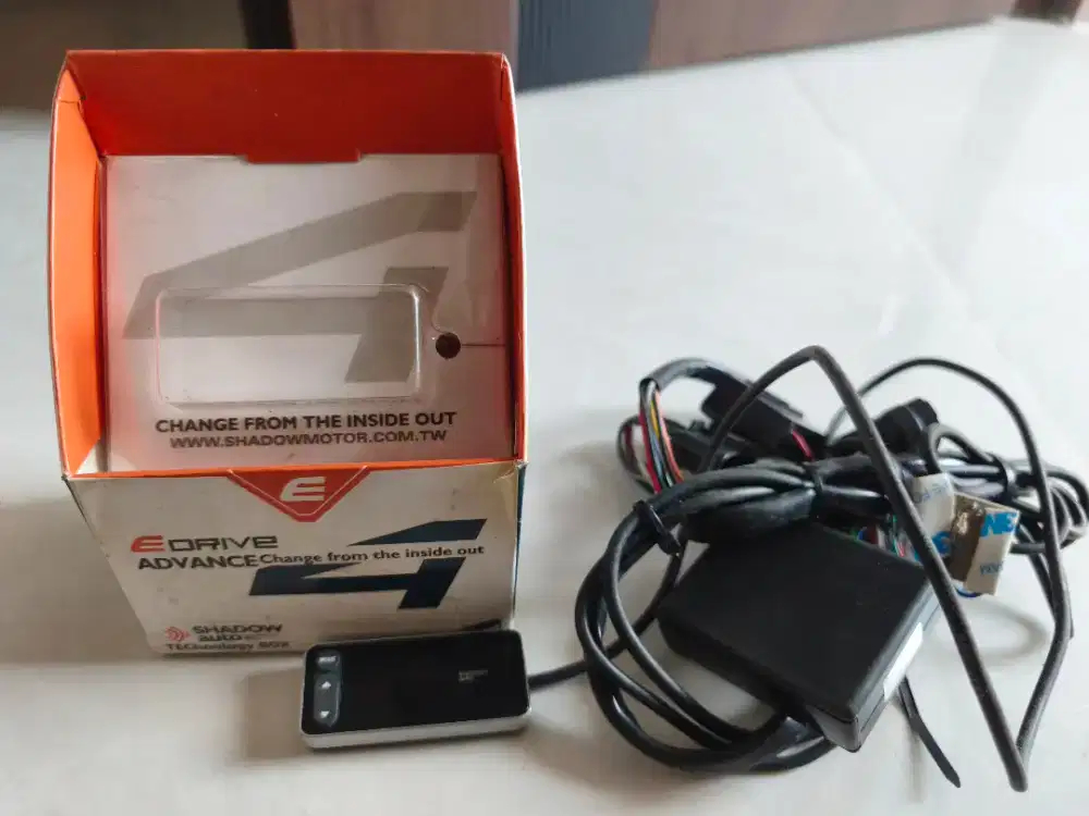 Jual cepat tc Shadow Edrive 4 dan knalpot Spoon Xpander bekas