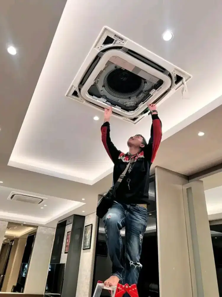 Service AC bongkar pasang AC kulkas